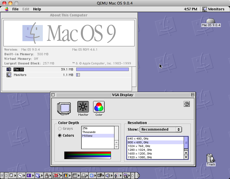 mouse driver for mac os 9 qemu